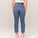 Abercrombie & Fitch Abercrombie &‎ Fitch Ankle Straight Ultra High Rise Distressed Straight Jeans 27 Photo 1