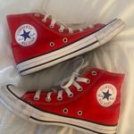 Converse Red  High Tops Photo 0