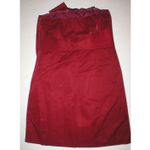 The Limited New Womens  Dress Dark Red Strapless 6 Party Date Dinner Nice Wedding Photo 7