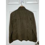 Lucky Brand Women's Army Green Olive Utility Jacket Field Size Medium Photo 6