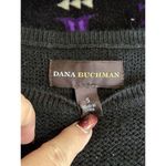 Dana Buchman Dana Bachman Black 3/4 Doleman Sleeve Sweater Size Small Knit Boat Neck Photo 4