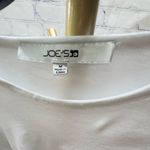 joe's jeans  White Eyelet Ruffle Sleeve Top size Medium Photo 6