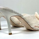 Loeffler Randall Claudia Top Knot Bow Heel Mule Sandals Pearl 9.5 NEW Photo 11