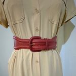 MEXX genuine leather red belt Photo 13