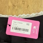 Edikted  Corset Top Lace Halter Lesly Size XS Black White Photo 4