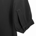 J.Crew NEW  Crepe Shift Dress size 0 Black Photo 6