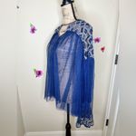 Free People  Joyride Sheer Embroidered Ruffle Top Photo 6