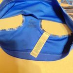Nike  Blue Black Pink White Striped Dri-Fit Sports Bra Size Medium NWOT‎ Photo 4