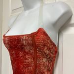 Pretty Little Thing Red Snake Clear Strap Mini Dress Photo 5