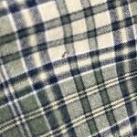 Krazy Kat  FLANNEL BUTTON UP SHIRT 100% COTTON POCKETS WOMEN SZ S GREEN PREOWNED Photo 11