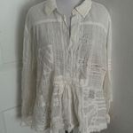 Free People Bluejay Patchwork Blouse Photo 1