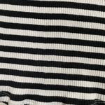 O/U wear by Elzee black and white striped long sleeve gothic sweater Multiple Size M Photo 5