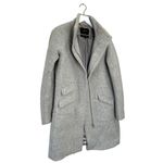 J.Crew  Italian Stadium Cloth Wool Coat by Nello Gori Gray Size 2 Photo 2