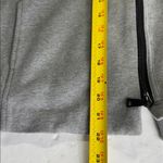 Vince Heather Gray moto cropped jacket M cotton knit scuba contemporary neutral Photo 12