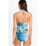 Johnny Was New.  floral twist halter swimsuit. Size small. Retails $198 Photo 3
