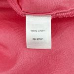 J.‎ Jill Love Linen Essential Shirt Women's Medium Pink Button Down Long Sleeve Photo 6
