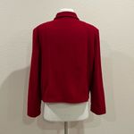 Pendleton  Knockabouts Vintage Red 100% Virgin Wool Blazer Jacket Coat Size 16 Photo 8