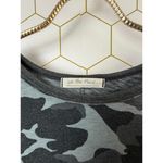 We The Free Clare Blue Camo Printed Short Sleeve T-Shirt - Size - Medium Photo 4