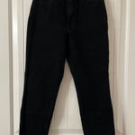Hollister  Black Curvy Ultra High-rise‎ Mom Jeans Size 23s Photo 0