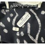 Diane Von Furstenberg DVF  Wrap Dress XS Black White Geometric Italy 1970 Vintage Photo 8