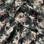 Veronica Beard  Silk Floral Print Ruffle Skirt Size 0 Photo 5