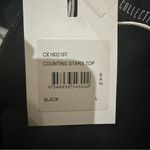 C/MEO COLLECTIVE  Black Sheer Sleeve Peplum Blouse Size L NWT‎ Photo 10