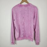 Balanced Motion Tie Dye Sweatshirt Pink Embroidered New York Champs Graphic Top Size M Photo 4