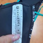 Fabletics  Black and Teal Bikini Top Photo 2