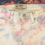 Free People  pastel watercolor skinny jeans Photo 2