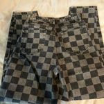 Adika checkered denim jeans Photo 2