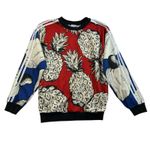 Adidas Farm Rio AOP 2XS XXS Pineapple Sweatshirt Women's Crew Neck Sweater Photo 2