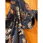 Hint of Blush Blue Floral Off-the-Shoulder Mini Dress Juniors Size Medium NEW Photo 1