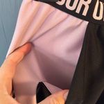 Under Armour Heat Gear Loose Fit Athletic Shorts Women's Size Small Black /Pink Photo 1