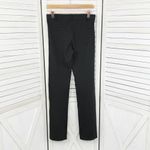 Betabrand  Classic Straight Leg Yoga Dress Pants Gray Small Photo 4