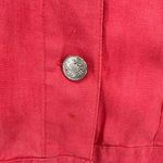 Saint Tropez West  2X linen jacket shacket coral plus office casual vacation Photo 4