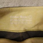 Outdoor Voices Tri-Color 7/8 Springs Leggings Green Grey Women's size Small Photo 5