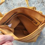 Treviso Leather Crossbody Mustard Yellow Photo 4