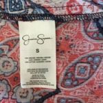 Jessica Simpson  Blouse Small Tassel Bell Sleeve Boho Festival Chic‎ Photo 2