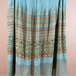 Christopher & Banks  Skirt 8 Colorfully Lightweight Flared Summer Chiffon Flowy Photo 2