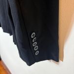 Chico's  Size 3 (XL) Black Blazer Jacket Career Workwear Lined Two-Button Photo 6