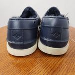 Sperry Women's Navy Float Boat Shoes with Faux Fur Lining Size 9 NWOT Photo 5