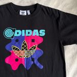 Adidas  Black Graphic Tee Photo 1