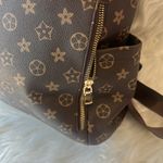 None Women’s Travel Fashion Backpack Brown Photo 3