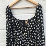 Dark Pink London Plus Size Cutout Polka Dot Jumpsuit Photo 10