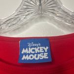 Disney  Mickey Mouse Happy Holidays Red Long Sleeve Christmas Lights Graphic XL Photo 2