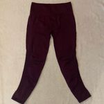 Fabletics Maroon Leggings Photo 3