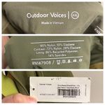 Outdoor Voices NWT RecTrek 3” Colorblock Short Olive Branch/Khaki/Enoki Size XXL Photo 8