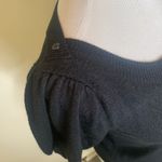 Energie Y2k Black Short Puff Sleeve Sweater Sz Medium Boho Photo 8