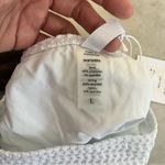 ANDIE NWT Demi Moore  Swim White Crochet Tropez Bottom Large Midrise Classic Fit Photo 6