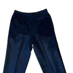 Orvis Vintage Cashmere Flat Front Slacks Dress Pants in Black Size 16 Photo 4